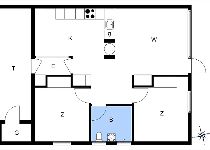 M107-vaeggerlose-botolundvej-171 Hébergement de vacances Bøtø By